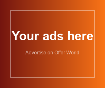 Your ads here - Advertise on Offer World