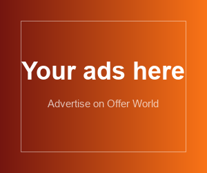 Your ads here - Advertise on Offer World