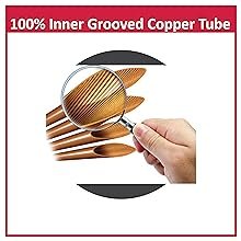 100% Inner Grooved Copper Tube