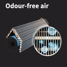 Odour-free air