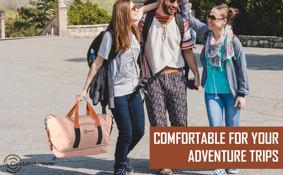 Cuddlekraze Duffle Bags comfortable for journeys