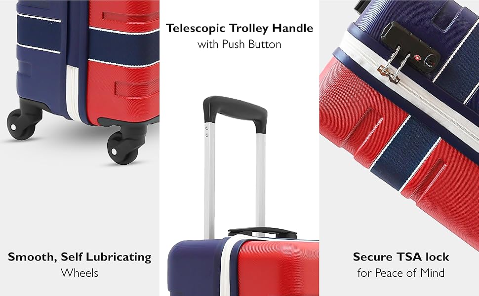 Tommy Hilfiger Las vegas hard Luggage