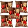 Angel Homes Set of 2 Designer Cushion Covers(16×16 Inches)