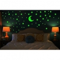 Takson Sales PVC Radium Removable & Reusable Wall Stickers (22 x 18 x 2 cm) – Pack Of 50