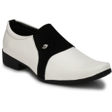 BB LAA Men’s White Slip on Smart Formals Shoes