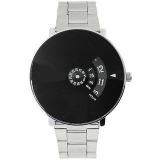 Japan store Paidu 58897 Black Dial Stainless Still Belt Analouge Watch For Boys And Girls Watch