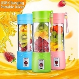 Portable Electric Fruit Juicer Maker Blender USB Rechargeable Mini Juice