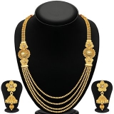 Sukkhi Gold Plated Gold Alloy Necklace Set For Women