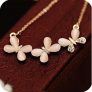 Code Yellow Women’s Elegant Butterflies Peach Necklace