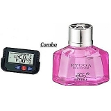 Combo of Ryoga Liquid Car Perfume with Digital Dashboard Clock