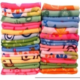 Home Delight pack of 12 cotton Multicolor Face Towel