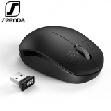 SeenDa Portable Wireless Mouse 2.4GHz USB 3.0 Computer Ergonomic Mouse Mini Mice for Laptop Desktop Notebook PC Optical Mause
