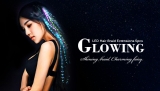 Novelty LED Glowing Hair Braid Extensions 5pcs