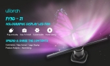Utorch Z1 3D Holographic Display LED Fan Advertising Machine – BLACK EU PLUG