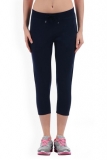 SWEET DREAMS Womens 2 Pocket Solid Capris