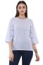 Womens Round Neck Dot Pattern Top