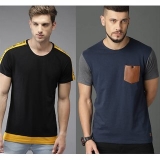 29K Men’s Multicolor Cotton Blend T-shirts