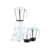 Bajaj Rex Mixer Grinder 500W|Mixie For Kitchen With Nutri-Pro Features|3 SS Mixer Jars For Heavy Duty Grinding|Adjustable Speed Control|Multifunctional Blade System|1 Year Warranty By Bajaj|White – Offer World