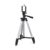 Aluminium Lightweight 110cm Tripod with Mobile Phone Holder & Carry Bag, 3-Way Pan Head | for All Smart Phones, Cameras, Ring Lights, Panel Reflectors, Umbrellas & Flashlights Colour-Silver Black – Offer World