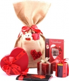 Zoroy Luxury Chocolate Love bag hamper with assorted chocolates Fudges  (370 g)