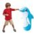 NHR Hit Me Inflated Toy for Kids Inflatable Dolphin Toy Water Filled Base BOP for Toddlers PVC Punching Bag for Kids (Multi) – Offer World