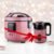 Gleevers The Better Home FUMATO Wedding Gift Set | Perfect Gifting Combo | Stylish and Functional Kitchen Appliances Gift Set (Rice Cooker + Electric Kettle (Pink)) – Offer World