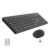 Quantum Wireless Keyboard and Mouse Combo, 12 Months* Battery(Cells Included), Nano Receiver, Silent Keys 800/1200/1600 DPI, Chiclet Keys Spill Resistant Keyboard for PC/Laptop, 1 Yr Warranty (Black) – Offer World