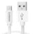 Ambrane 2.4A Fast Charging Output Cable with Micro to USB for Mobile, Neckband, True Wireless Earphone Charging, 480mbps Data Sync Speed, 1m Length (ACM – AZ1, White) – Offer World