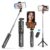 Tygot Bluetooth Extendable Selfie Sticks with Wireless Remote and Tripod Stand, 3-in-1 Multifunctional Selfie Stick with Tripod Stand Compatible with iPhone/OnePlus/Samsung/Oppo/Vivo and All Phones – Offer World