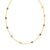 Clara 925 Sterling Silver Multicolor Charm Minimal Necklace Chain | Gold Plated, Swiss Zirconia | |Gift for Women Girls Wife Girlfriend – Offer World