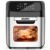 AGARO Regency Air Fryer For Home, 12L, Family Rotisserie Oven, 1800W, 9 Preset Menu, Electric Air Fryer Toaster Oven, Digital Display, Bake, Roast, Toast, Defrost, Silver. – Offer World