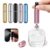 Sichumaria Aluminium Portable Mini Refillable Perfume Atomizer Bottle Atomizer Travel Size Spray Bottles Accessories 5Ml-1 Piece (Random Color), Black – Offer World