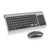 cimetech Keyboard Mouse Combo, 2.4G USB Comfortable Ultra Slim Ergonomic Keyboard, Plug and Play Compact Full Size Keyboard for Mac, Windows, Laptop, Tablet, Computer – Grey – Offer World