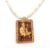 BRIJ HAAT Wooden Hanuman ji Locket with Wood Kanthi Mala (Wood mala) – Offer World