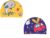 El Regalo 2 PCs Swim Cap Kids/Toddlers, Comfortable Breathable Polyester Fabric Swimming Caps Cute Cartoon Dolphin, Shark, Owl, Mermaid Fairy, Unicorn, Giraffe Swim Caps (Yellow Dolphin & Car) – Offer World