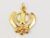 Krish vastu Gift feng Shui Product Collection Big and Bold Sikh Sardar Punjabi Khalsa Khanda Pendant (Locket) – Offer World