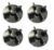 Trishays Shop4All Black Mixer Grinder Coupler Pack of 4 (2 Motor and 2 Mixer Grinder Coupler Black) Mixer Grinder Coupler – Offer World