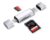 Card Reader 3-in-1 USB 3.0 USB C Micro USB Card Reader SD, Micro SD, SDXC, SDHC, Micro SDHC, Micro SDXC Memory Card Reader for MacBook PC Tablets Smartphones – Offer World