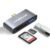 Kinsound 3 in 1 USB C to SD/TF Card Reader with Type-C, SD, TF & USB Ports, Portable Micro SD Card to Type C Adapter Compatible for iPhone 15, USB-C Tablet, MacBook Pro/Air & All Android Phone – Offer World