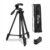 Syvo S-510 PRO 55-Inch (140CM) Aluminium Tripod, Universal Lightweight Tripod with Carry Bag for All Smart Phones, Gopro, Cameras (Black) – Offer World