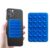 Samip Mystick Sticky Phone Stand Silicone Suction Phone Case Mount, Content Creator Essentials, Hands-Free Mobile Accessory Holder Grip Blue Color (Pack of 1) – Offer World