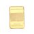 PRAV® Bullion Bar Commemorative Coin Gold Modern Zinc Alloy Square Gold Bullion Bar – Offer World