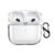 LIRAMARK Silicone Soft Case Cover with Buckle for Airpods 4 (2024), Apple airpods 4th Generation case (Transparent) – Offer World