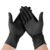 AM Safe x Nitrile Powder-free Gloves Pieces (Black, 100, Small)(pack of) – Offer World