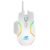 Ant Esports GM320 RGB Optical Wired Gaming Mouse | 8 Programmable Buttons | 12800 DPI I Ergonomic Design with Braided Cable – White – Offer World