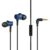 Xiaomi Wired in-Ear Earphones with Mic, Ultra Deep Bass & Metal Sound Chamber (Blue) – Offer World