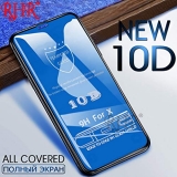 10D Tempered Glass on the For iPhone X 7 8 6 Plus Screen Protector Full Cover Protective Glass For iPhone 6 6s 7 XR XS Max film