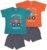 Zero Baby Boys and Girls Cotton Summer Clothes, Half Sleeves Tshirt and Shorts (12-18 Months (48 cm), Orange,Green) Summer Wear, Sleepwear, Clothing Set, Night Suit, All Day Clothes – Offer World