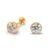 Premokshi 14kt Pure Yellow Gold Stud Earrings For Women, Men, Kids, Boys, and Girls (EAR101) – Offer World