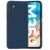 WOW IMAGINE Back Case Cover for Samsung Galaxy M35 5G | Camera Bump Protection & Inner Velvet Fabric Lining | Ultra Slim Matte Soft Rubberised Case Cover (Blue) – Offer World